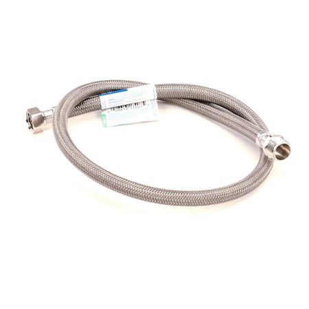 T&S Brass Braided Flex Hose, 1/2 Npsm Female X 1/2 Npt Mal 013121-45